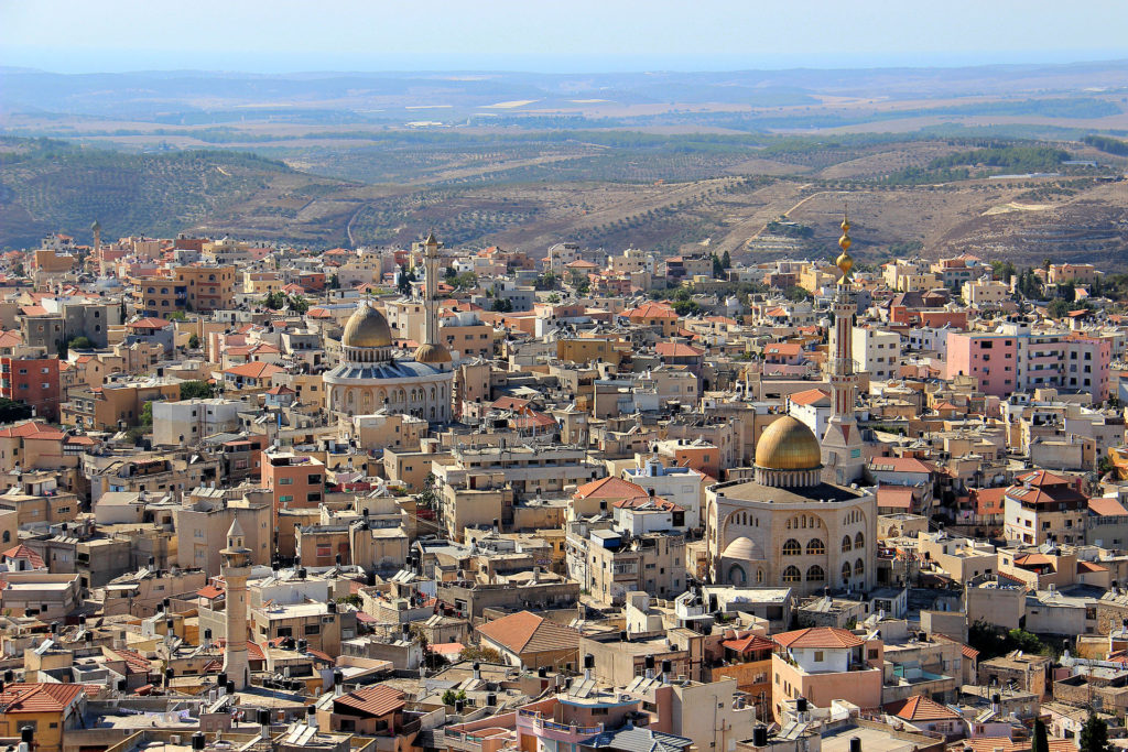 Aerial photo of Umm Al-Fahm